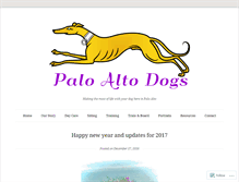 Tablet Screenshot of paloaltodogs.com